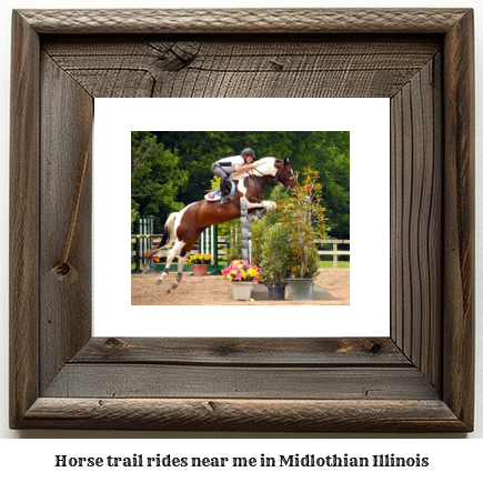 horse trail rides near me in Midlothian, Illinois